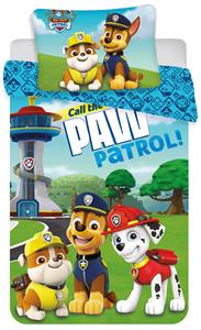 Nickelodeon Paw Patrol dekbedovertrek 100x135 - Blauw | 