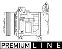 Mahle Air Compressor Peugeot / Citroën ACP1255000P