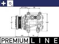 Mahle Air Compressor Jaguar ACP1099000P