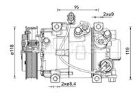 Mahle Air Compressor Hyundai ACP1466000P