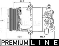 Mahle Air Compressor Ford ACP1332000P