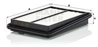 Mann Luchtfilter C26089