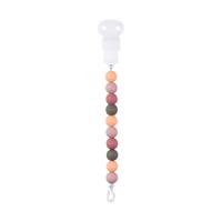 Nattou Fopspeenketting Silicone Perzik | 1 stuk