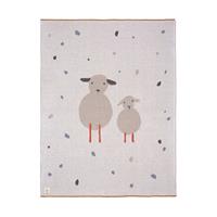 Lässig Babydecke Tiny Farmer Sheep, GOTS made with organic materials, zertifiziert durch BCS 27262