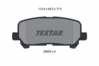 Textar Remblokkenset, schijfrem 2543403