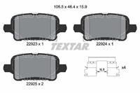 Textar Remblokkenset, schijfrem 2292301