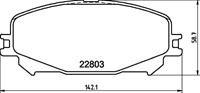 Hella Pagid GmbH Brake Pad Set, Disc Brake 8db 8DB355039201