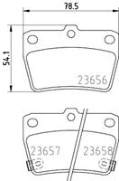 Hella Pagid GmbH Remblokken set 8DB355010521