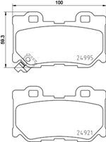 Hella Pagid GmbH Remblokken set 8DB355015421