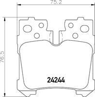 Hella Pagid GmbH Remblokken set 8DB355006651