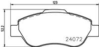Hella Pagid GmbH Remblokken set 8DB355011241