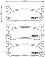 Hella Pagid GmbH Remblokken set 8DB355009911