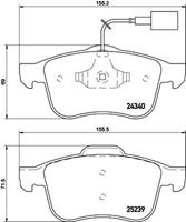 Hella Pagid GmbH Remblokken set 8DB355015531