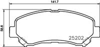Hella Pagid GmbH Remblokken set 8DB355015911