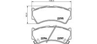 Hella Pagid GmbH Remblokken set 8DB355017031
