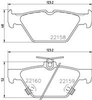 Hella Pagid GmbH Remblokkenset, schijfrem 8DB355023341