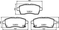 Hella Pagid GmbH Brake Pad Set, Disc Brake 8db 8DB355039171