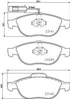 Hella Pagid GmbH Remblokken set 8DB355011651