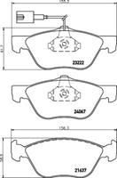Hella Pagid GmbH Remblokken set 8DB355011211