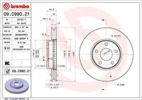 Brembo Remschijf 09C99021