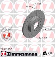 alfaromeo Remschijf SPORT REMSCHIJF COAT Z 110221352