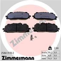 Zimmermann Remblokkenset, schijfrem rd:z 258619702