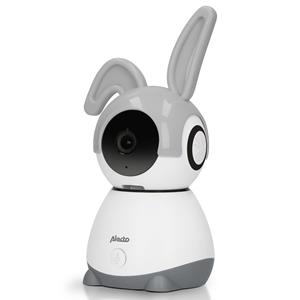 Alecto SMARTBABY10 - WLAN-Babyphone mit Kamera - Weiß/Grau weiß