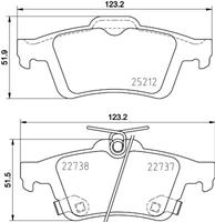 Hella Pagid GmbH Remblokkenset, schijfrem 8DB355037661