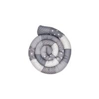 Ullenboom Baby-Bettschlange Graue Sterne 400 cm
