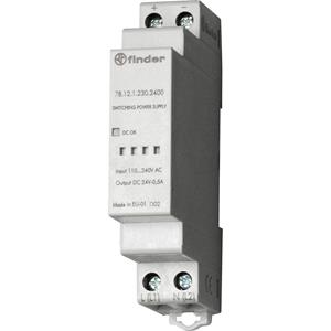 Finder 78.12.1.230.2400 DIN-rail netvoeding 24 V/DC 0.63 A 12 W