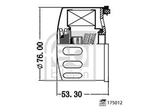 FEBI Oliefilter 175012