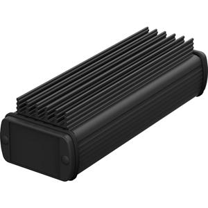 Bopla ABPH 600-0150 K ALUBOS_SET 84506150.HMT1 Profielbehuizing 190 x 57 x 45 Aluminium Zwart (RAL 9005) 1 stuk(s)