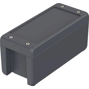 Bopla BA-S 180809 F Bocube Alu Gehäuse 7024 00164134 Industriële behuizing 199 x 86 x 90 Aluminium Grafietgrijs (RAL 7024) 1 stuk(s)
