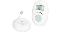 Alecto Dbx120 - Full Eco Dect Babyfoon Met Display, Wit/blauw