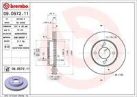 Brembo Remschijf 09D57211