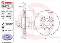 Brembo Remschijf 09D41911