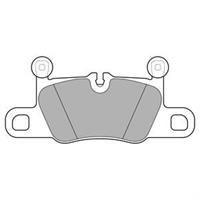 porsche Remblokkenset, schijfrem LP3614