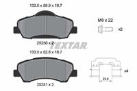 Textar Remblokkenset, schijfrem 2525004