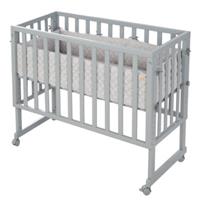 roba Stubenbett 3in1 roba Style, taupe, mit 4 Rollen, Matratze, Nestchen und Sicherheitsbarriere