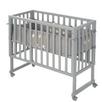 roba Stuben- & Beistellbett 3-in-1 mit Barriere Little Stars safe asleep