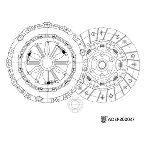 Blue Print Koppelingsset ADBP300037