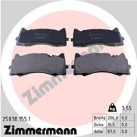 Zimmermann Remblokkenset, schijfrem 258381551