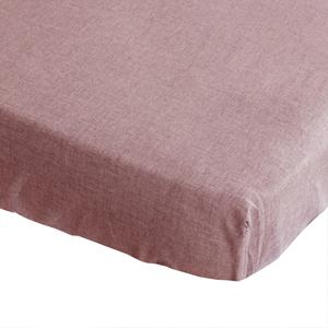 Bink Bedding Bo Hoeslaken Oudroze 90 x 200 cm