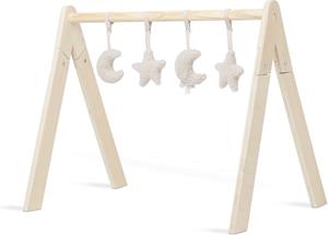 Jollein babygym toys Moon - set van 4 nougat