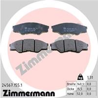 Zimmermann Remblokkenset, schijfrem 245671551