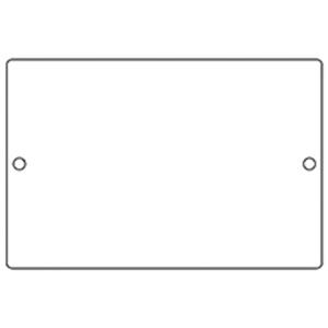 Molex 936040052 GWconnect Enclosure Metal Plate, Zinc-plated Steel, 118 x 78.50 x 1.50mm Outside Dimensions