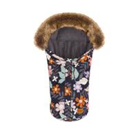 fillikid Winterfußsack Lhotse für Babyschale Blumen