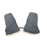 Altabebe Lammfell Handw&auml;rmer f&uuml;r Kinderwagen Nordkap Dunkelgrau