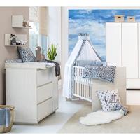 Schardt home24 Babyzimmer-Set Capri White I (2-teilig)