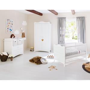 home24 Pinolino Babyzimmer Florentina Kids I Weiß Spanplatte 101 cm Höhe